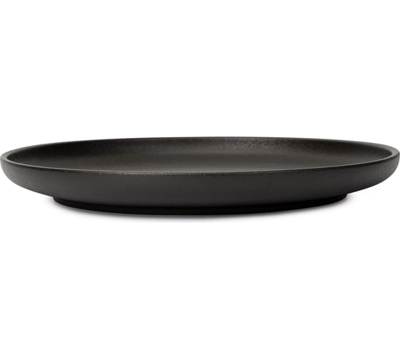 Тарелка обеденная DOMENIK ROCK BLACK 26 см DM8020