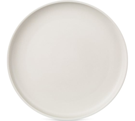 Тарелка обеденная DOMENIK ROCK WHITE 26 см DM8010
