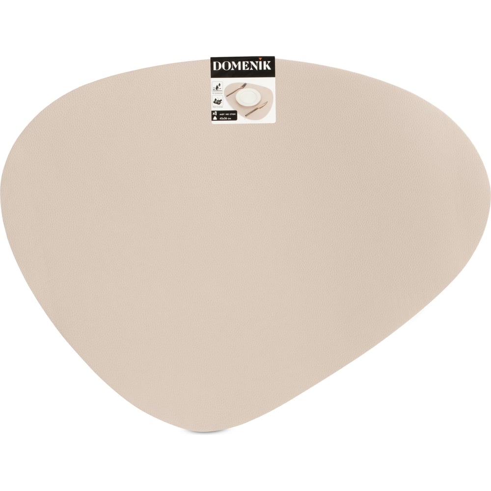 Мат на стол треугольный DOMENIK BEIGE 45x36 см DM9896 - выгодная цена ...