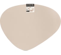 Мат на стол треугольный DOMENIK BEIGE 45x36 см DM9896