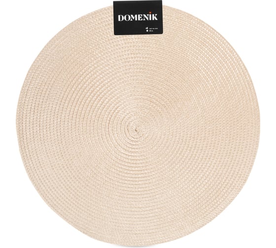 Мат на стол DOMENIK BEIGE 38 см DM9893