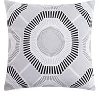 Наволочка декоративная Этель 40x40 см, Circle black, 100% хлопок 5084351