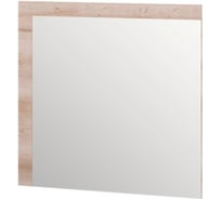 Зеркало настенное Арника Люмен 18 дуб сакраменто/белый снег 00-00012804