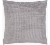 Чехол на подушку Этель Velvet 43x43см, цвет серый, 100% п/э 10101036