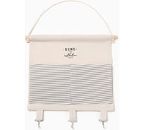 Кармашек Этель "Номе" полоска, 30x28 см, 50%хл, 50%п/э 10068919