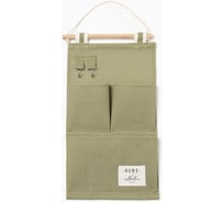 Кармашек Этель "Номе" цвет зеленый, 25x46 см, 50%хл, 50%п/э 10068911