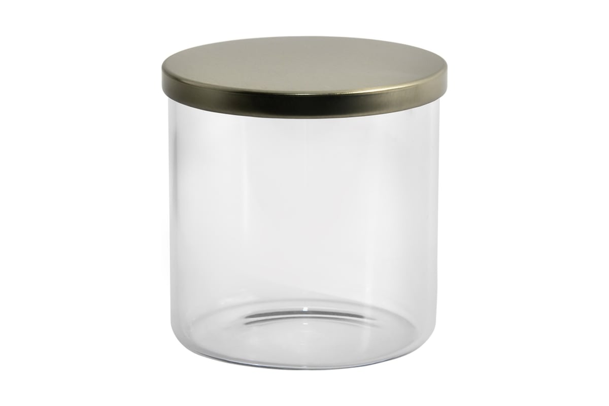 Банка для сыпучих продуктов с металлической крышкой ЭЛЕТЕХ (700ml ...