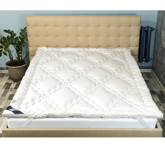 Наматрасник - топпер EDELSON MERINO WOOL 200x200 см EMW-T200