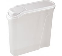 Комплект ёмкостей для сыпучих продуктов Phibo 6 штук по 2,0л (белый) 43523911622