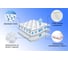 Наматрасник EDELSON FINE WOOL 180x200 см, с резинкой по углам EKW-180 7