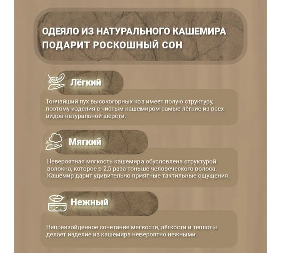Всесезонное стеганое одеяло EDELSON FINE WOOL 172x205 см EKW-18-2