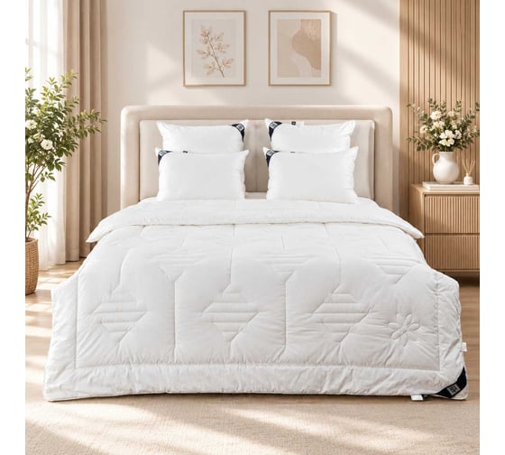 Теплое стеганое одеяло EDELSON PURE 200x220 см EP 22-53