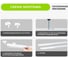Настенный карниз для штор Arttex потолочный двухрядный металл 330 см А0000053509 8