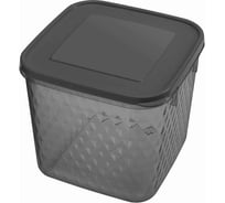 Контейнер для замораживания и хранения продуктов Phibo "кристалл" 1,8л (черный) 433153713