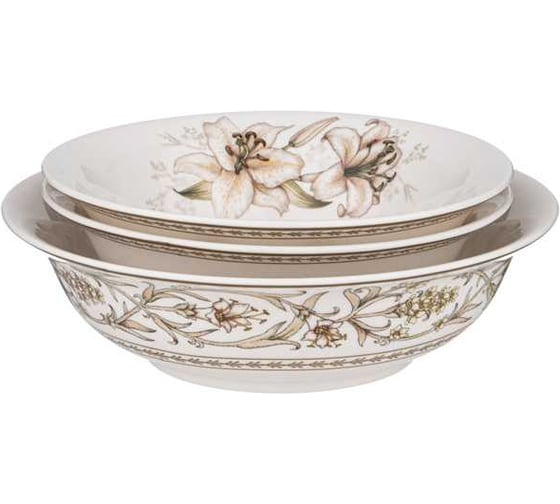 Сервиз столовый Lefard  lilies на 6 пер. 23 пр. 590-273