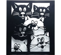 Настенное панно ООО СКП "Коты", сталь, порошковое покрытие П-071