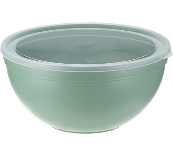 Миска IDEA 4 л, с крышкой, фисташковый, М 1304 Фисташковый 1