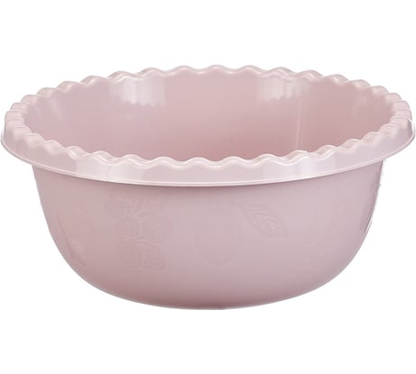 Миска круглая IDEA 1.8 л, чайная роза, М 1311 Чайная роза