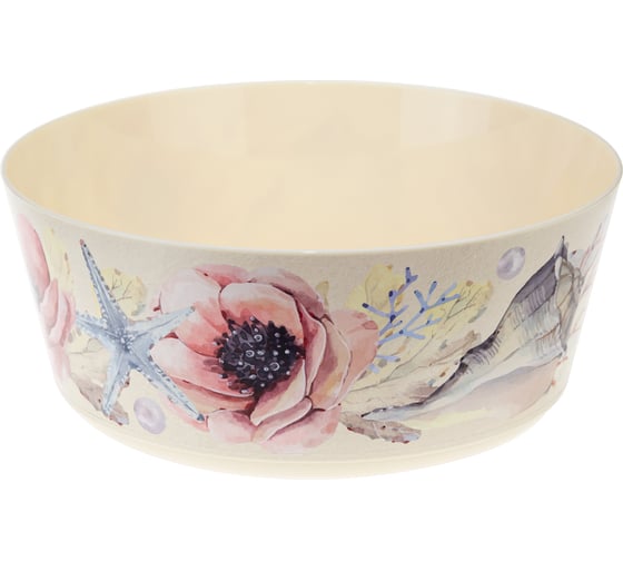 Миска IDEA ДЕКО 3 л, маки, М 1338 маки 1