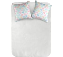 Комплект наволочек WENGE перкаль 70x70 (2 шт.) Kids рис. 60085-1 Hearts 894754