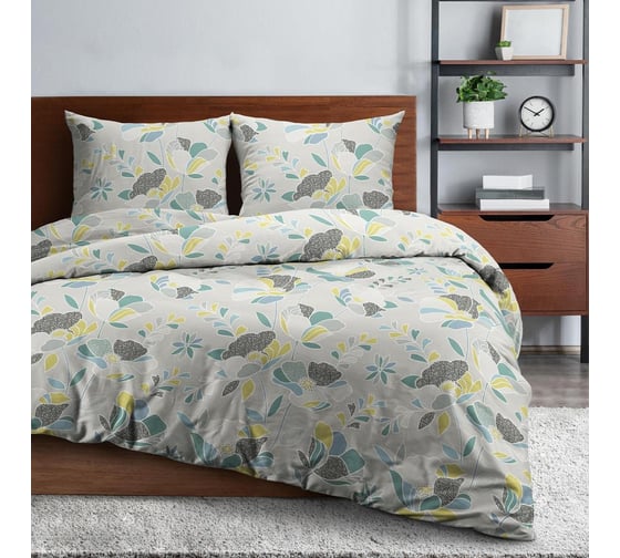Комплект постельного белья WENGE семейный бязь 50x70 24572-1/24600-31 Сloud flowers A13972