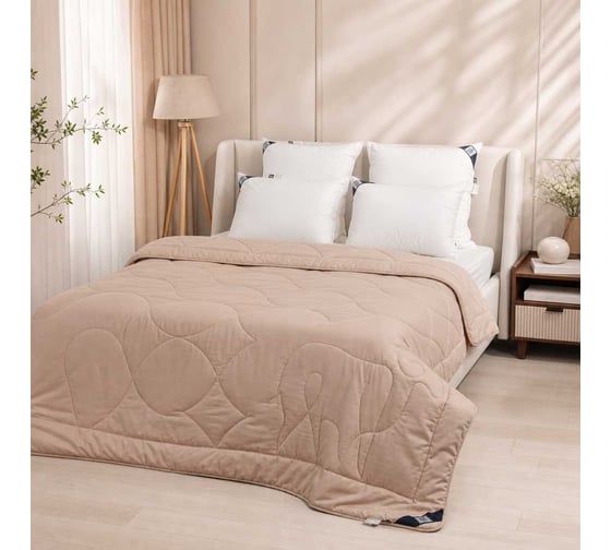 Одеяло стеганое всесезонное EDELSON MERINO WOOL, 172x205 EMW-18-52
