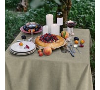 Скатерть WENGE рогожка, 145x180 см, 60008-1 Juliet sand 903 775086