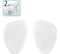 Полустельки гелевые под стопу Рыжий кот самоклеящиеся, 2 шт. 107997