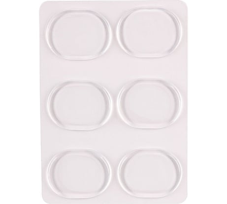 Накладки-подушечки для обуви Рыжий кот от мозолей и натирания, самоклеящиеся, в наборе 6 шт. 107991