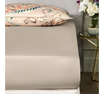 Простыня EDELSON TENCEL 90x200x30cм, арт. EPT-090 экрю