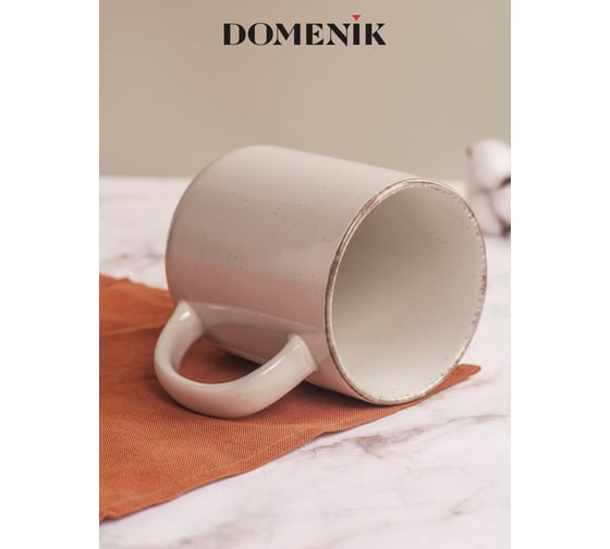 Кружка DOMENIK DAILY бежевый 350 мл DMD110