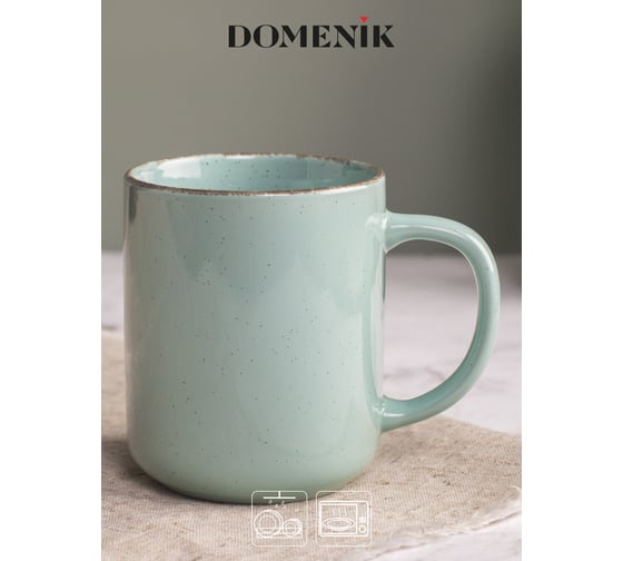 Кружка DOMENIK DAILY бирюзовый 350 мл DMD105