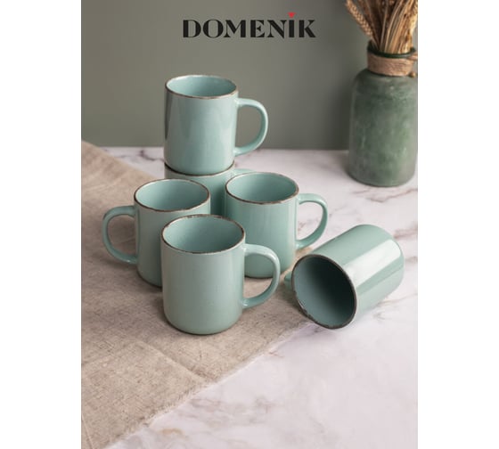 Кружка DOMENIK DAILY бирюзовый 350 мл DMD105