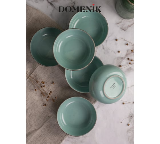 Салатник DOMENIK DAILY бирюзовый 15 см DMD104