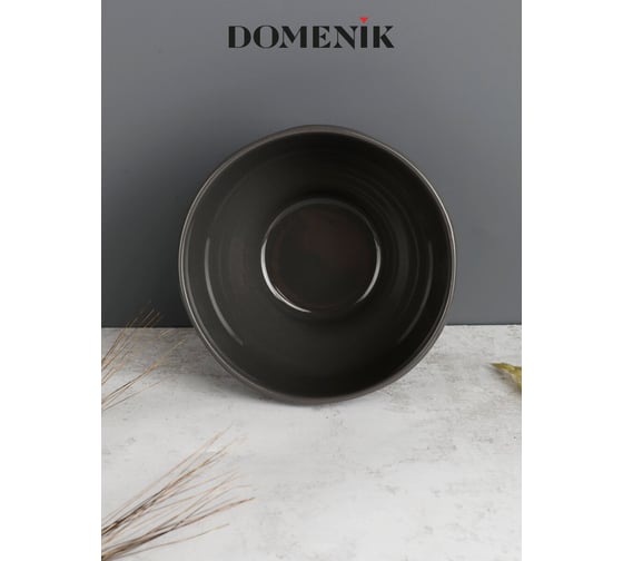 Салатник DOMENIK STONE серый 15 см DMD044