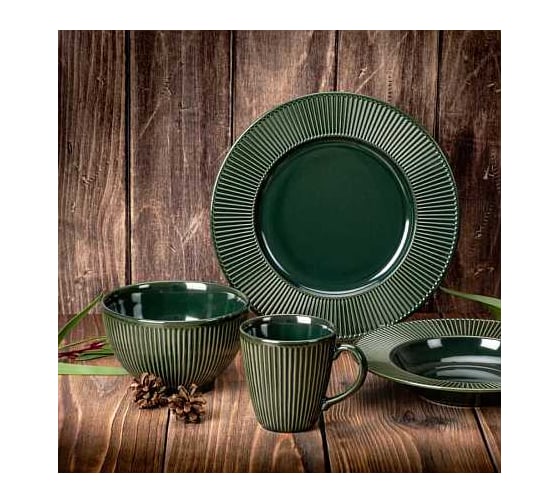 Салатник DOMENIK EMERALD GREEN 15 см DMD034