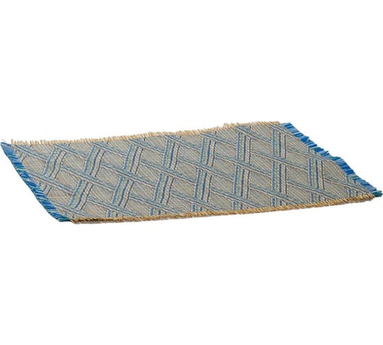 Сервировочная салфетка DOMENIK плетеная ETHNOSTYLE, голубая DMP09
