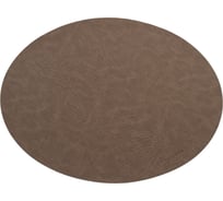 Сервировочная салфетка DOMENIK с пробкой CROCO, коричневая DMP14