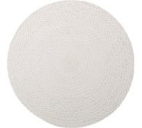 Сервировочная салфетка DOMENIK WHITEWEAVE плетеная, белая DMP03