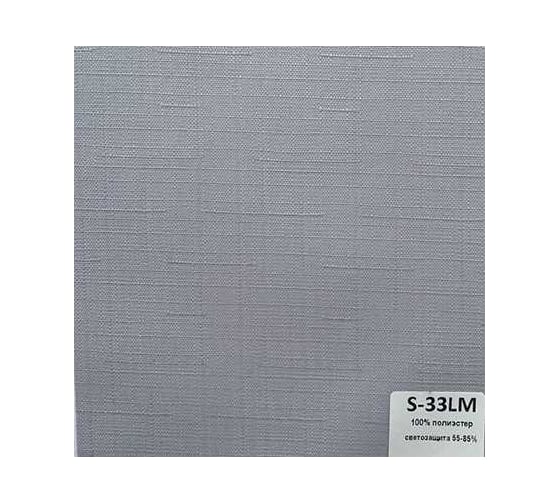 Рулонная штора Алком-М Унитон S33LM светло-серый, 62*160 RS-00206