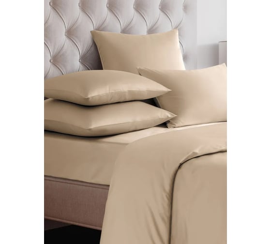 Пододеяльник EDELSON TENCEL 200x220 см EPT-22 пудра