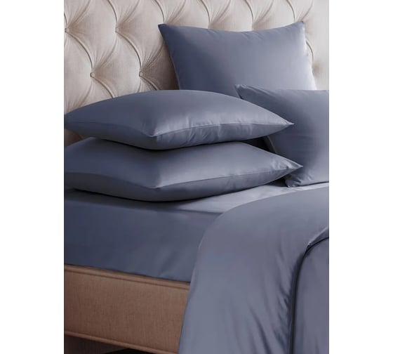 Пододеяльник EDELSON TENCEL 172x205 см EPT-18 графит