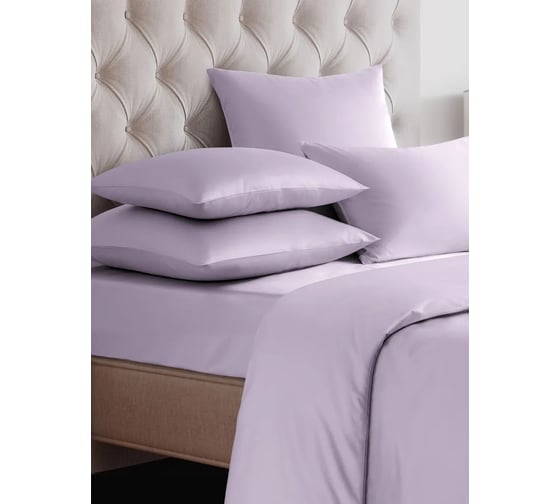 Простыня EDELSON TENCEL 90x200x30 cм EPT-090 лаванда