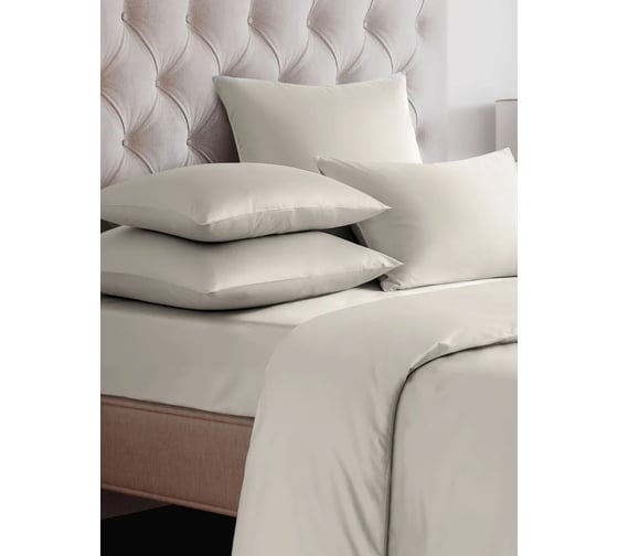 Простыня EDELSON TENCEL 160x200x30 cм EPT-160 экрю
