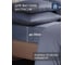 Простыня EDELSON TENCEL 200x200x30 cм EPT-200 графит 3