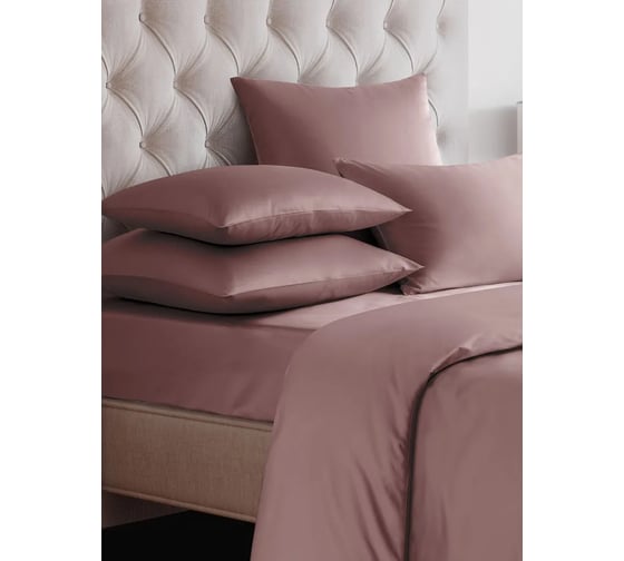 Простыня EDELSON TENCEL 200x200x30 cм EPT-200 мокко