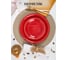 Десертная тарелка DOMENIK SCARLET 19 см DMD002 8
