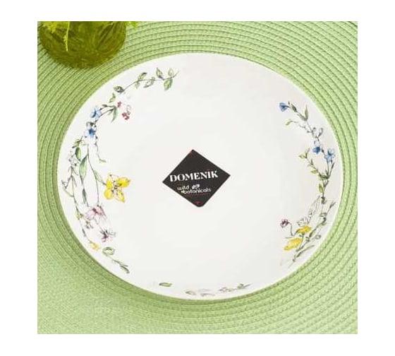 Суповая тарелка DOMENIK WILD BOTANICALS 21 см DM9761