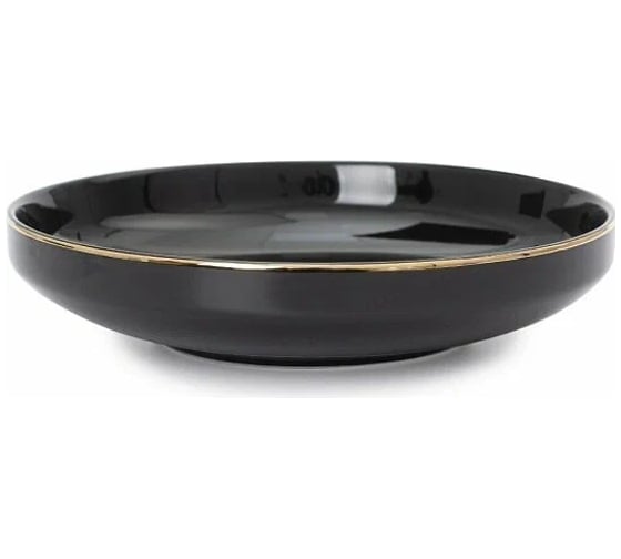 Суповая тарелка DOMENIK BLACK GOLD 19 см DM3012