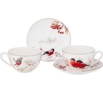 Чайный набор Lefard "ЛЕСНАЯ СКАЗКА" на 2 персоны, 4 предмета, 300 мл 85-1954